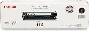 Canon Genuine 116 Black Toner Cartridge Compatible With MF8050Cn, MF8080Cw