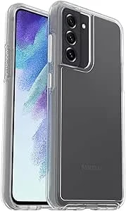 Otterbox Galaxy s21 Fe 5g (Only) Symmetry Series Case - Clear, Ultra-Sleek, Wireless Charging Compatible, Raised Edges Protect Camera & Screen
