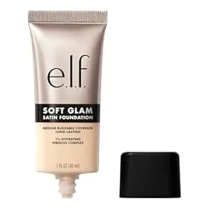 E.L.F. Soft Glam Foundation, Medium Coverage, Long-Lasting & Buildable Foundation For A Smooth, Satin Finish, Vegan & Cruelty-Free, 11 Fair Neutral