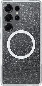 Otterbox Samsung Galaxy s25 Ultra Symmetry Series Clear Magnet Case - Stardust Clear/Glitter