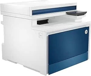 Hp Color Laserjet Pro Mfp 4301fdn Printer, Print, Scan, Copy, Fax, Fast, Easy Setup, Mobile Printing, Advanced Security, Best-For-Small Teams. Ethernet & Usb Only. Not Wireless. 16.6 X 17.1 X 15.1 In.