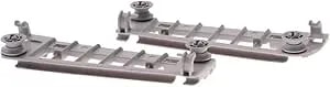 Bosch 00619598 Dishwasher Utensil Rack Slide And Roller Assembly