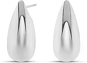 Amazon Essentials Polished Teardrop On A Post