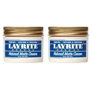 Layrite Deluxe Natural Matte Cream 4.25 Of 2 Pack