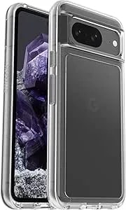 Otterbox Google Pixel 8 Symmetry Series Clear Case - Clear, Ultra-Sleek, Wireless Charging Compatible, Raised Edges Protect Camera & Screen (Single Unit Ships In Polybag, Ideal For Business Customers)
