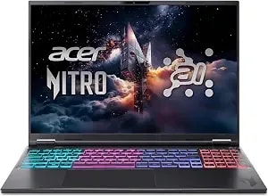 Acer Nitro 16s Ai Copilot+ Pc Gaming Laptop - Amd Ryzen Ai 7 350 Processor - Nvidia Geforce Rtx 5060 Laptop Gpu - 16" Wuxga Ips 180hz Display - 16gb ddr5 - 1tb Gen 4 Ssd - Wi-Fi 6e - an16s-61-r7yl
