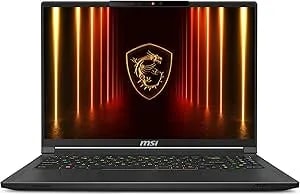 Msi Stealth a16 Ai+ 16” 240hz Qhd+ Oled Gaming Laptop: Amd Ryzen 9 Hx 370, Nvidia Geforce Rtx 5070ti, 32gb ddr5, 2tb Nvme Ssd, Wi-Fi 7, Win 11 Home :Core Black a3xwhg-079us
