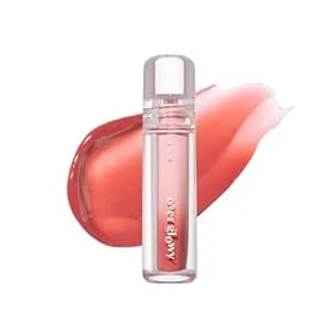 Etude Over Glowy Lip Stain Tint (Black Cat Rose Jelly) Non-Sticky Vegan Lip Tint - Moisturized & Long-Lasting Lip Gloss - Daily Tint For Dry Lips K-Beauty