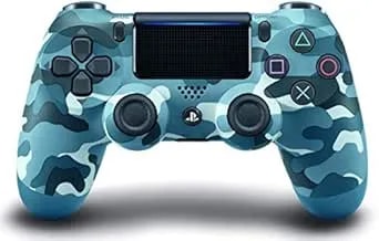 Dualshock 4 Wireless Controller For Playstation 4 - Blue Camouflage (Renewed)