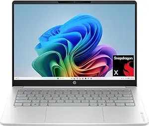 Hp Omnibook 3 14 Inch Next Gen Ai Pc, 2k Display, Snapdragon X x1-26-100, 16 Gb Ram, 512 Gb Ssd, Qualcomm Adreno Gpu, Windows 11 Home, Glacier Silver, 14-hz0099nr