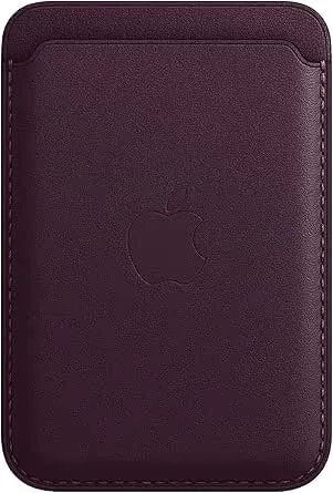 Apple Leather Wallet With Magsafe (For Iphone) - Now With Find My Support - Ink ​​​​​​​