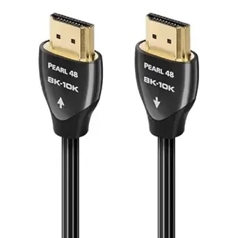 Audioquest Pearl 48 4k-8k-10k Ultra High Speed Hdmi Cable W/ 48gbps, Uhd, Hdr & Earc - 3 Meters (9.8ft)