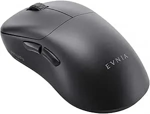 Philips spk9418 Wireless Gaming Mouse, Adjustable 12000 Dpi Bluetooth Mouse For Gaming, Wired/2.4ghz/Bluetooth Ultra-Lightweight With 5 Programable Buttons, Rechargeble Battery