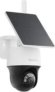 Reolink 2k 4g Lte Cellular Security Camera Wireless Outdoor Solar Powered - Integrated Non-Removable Sim Card, Data Plan Required, 360° Pt & Auto Tracking, Color Night Vision, Smart Ai Detection