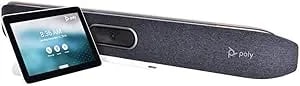 Poly Studio x50 All-In-One Video Bar 4k Conferencing System W/Touch Control 2200-86270-001
