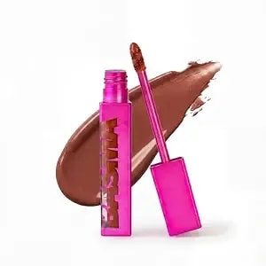 Basma Beauty Ultra-Hydrating Rich Pigment Lip Gloss, Blurring Gloss With Shine, Non-Sticky High-Impact Color For Dry Lips, Nourishing Comfort, Glossy Finish, Smooth Soft-Focus Look (Nude)