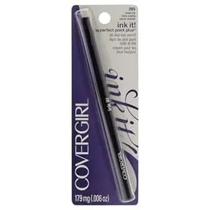 Covergirl Ink It! By Perfect Point Plus Waterproof Eyeliner Violet Ink 265, .006 Oz (Packaging May Vary)
