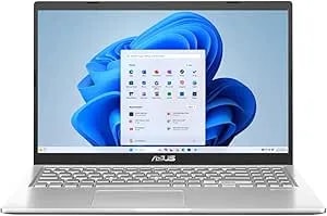 Asus Vivobook 15.6” Fhd Laptop, Amd Ryzen 3 3250u, 8gb Ram, 128gb Ssd, Windows 11 Home, Transparent Silver, m515da-ws33