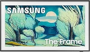 Samsung 55-Inch Class The Frame ls03f 4k Qled Smart Tv (2025 Model) Slim Fit Wall Mount, Modern Frame Design, nq4 Ai gen2 Processor, Art Mode, Artful Picture Quality, Samsung Vision Ai, Alexa Built-In