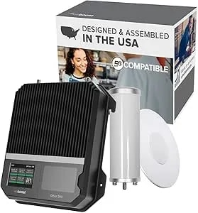 Weboost For Business Office 200 (75 Ohm) Cell Phone Signal Booster - 5g/4g Lte - 72 Db - Diy - All U.S Carriers - Verizon, At&T, T-Mobile & More - Up To 10,000 Sq Ft - Fcc Approved