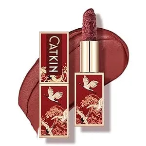 Catkin Semi-Matte Lipstick Hydrating High Impact Color Infused With Vitamin E And Avocado Oil Smooth Soft Texture Long Lasting Matte Finish 129