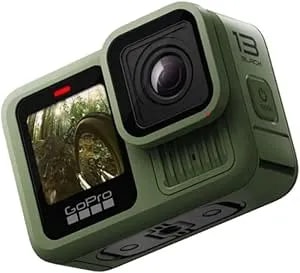 Gopro HERO13 Black In Forest Green (Limited Edition) - Waterproof Action Camera With 5.3K60 Video, 27MP Photo + Compatability With HB-Series Lenses