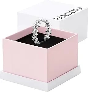 Pandora Daisy Flower Ring - Ring For Women - Gift For Her - Cubic Zirconia - With Gift Box