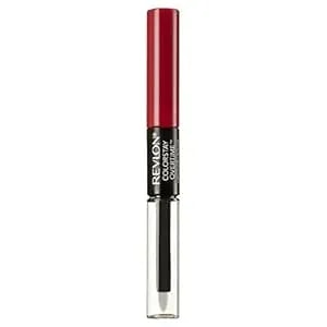 Revlon Colorstay Overtime Liquid Lip Color, Forever Scarlett [40] 0.07 Oz (Pack Of 2)
