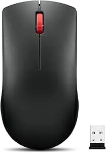 Lenovo Wireless Mouse (wl150) - 2.4g Nano Usb-A Ambidextrous Ergonomic Mouse – 3-Million Clicks, 1,000 Dpi – Portable Compact Cordless Design - Computer & Laptop Accessories