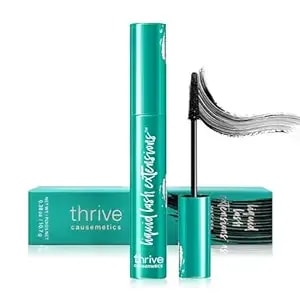 Thrive Mascar A Liquid Lash Extensions, Mascara Liquid For Lash Extensions Mascara-Brynn Thick And Slender (Rich Black 10.7g 0.38 Oz） (Pack Of 1)