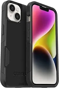 Otterbox Iphone 14 & Iphone 13 Commuter Series Case - Black , Slim & Tough, Pocket-Friendly, With Port Protection
