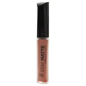 Rimmel London Stay Matte Liquid Lip Color With Full Coverage Kiss-Proof Waterproof Matte Lipstick Formula That Lasts 12 Hours - 725 Love Bite, .21oz