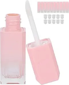 Zjchao Empty Lip Gloss Tubes, 10 Pcs 6ml Lip Gloss Containers Lip Gloss Tube For Diy Lip Gloss Lip Refillable Lipstick Container Lip Balm Container Bottle Cosmetic Container Tube Lipstick Empty Tubes