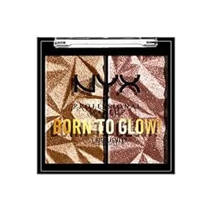 Nyx Professional Makeup Born To Glow Icy Highlighter Duo - Bout The Bronze