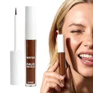 Water Resistant Freckle Pen, Faux Freckles Liquid Makeup, Natural Looking Freckles Stamp, Buildable Fake Freckles For Face 30ml (1pcs)