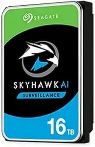 Seagate Skyhawk Ai st16000ve002 - Hard Drive - 16 Tb - Internal - 3.5" - Sata 6gb/S - Buffer: 256 Mb - With 3 Years Rescue Data Recovery