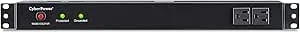 Cyberpower rkbs15s2f8r Rackbar Surge Protector, 120v/15a, 10 Outlets, 15 Foot Power Cord, 1u Rackmount, Ul Listed