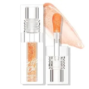 Color Changing Lip Oil,Magic Color Changing Moisturizing Lip Glow Oil,Plumping Glimmer Hydrating Glow Lipstick,Long Lasting Lip Glow Oil, Nourishing Repairing & Non-Sticky Primer Lip (#02, 0.12 Fl Oz)