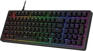 Hyperx Origins 2 1800 – Gaming Keyboard, Pc, Swappable Housing, Hotswap Switches, High Profile, 1800 Layout, 8k Polling, Adjustable Angle, Mechanical Switches