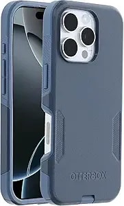Otterbox Iphone 16 Pro Case - Commuter Series - Baby Blue Jeans - Slim, Rugged, Dual-Layer Protection, Magsafe Compatible, Shock-Absorbing, Drop Resistant - Non-Retail Packaging