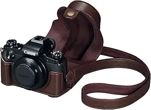 Canon Cameras US Deluxe Leather PSC-6300 New Camera Case, Black (3087C001)