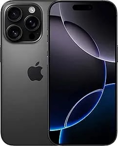 Apple Iphone (Renewed Premium) 16 Pro Max, Us Version, 256gb, Black Titanium - Unlocked