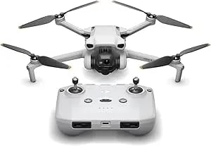Dji Mini 3, Drones With Camera For Adults 4k, 38-Min Flight Time, Up To 32800ft (10km) Video Transmission, True Vertical Shooting, Gps Auto Return Integrated, Mini Drone With Camera For Beginners