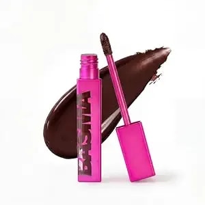 Basma Beauty Ultra-Hydrating Rich Pigment Lip Gloss, Blurring Gloss With Shine, Non-Sticky High-Impact Color For Dry Lips, Nourishing Comfort, Glossy Finish, Smooth Soft-Focus Look (Brown)