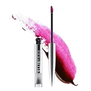 Ellis Faas Creamy Lips Liquid Lipstick Long Lasting Plumps, Hydrates, Smoothes Lips Creamy Formula Lip Color Stick Soft & Velvety Shiny Finish Candelilla Wax, Prune Seed Extract (104 Deep Fuchsia)