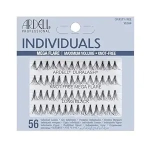 Mega Individuals Knot-Free Long Black