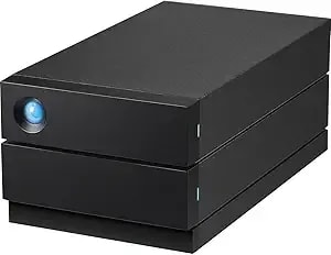 Lacie 2big Raid 40tb External Hard Drive Desktop Hdd – Usb-C, 7200 Rpm Enterprise Class Drives, For Mac And Pc Desktop, Rescue Services (sthj40000800)