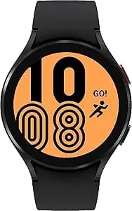 Samsung Galaxy watch4 Aluminum Smartwatch 44mm Lte - Black (Renewed)