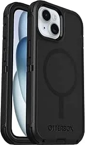 Otterbox Iphone 16e, 15, 14, & 13 Defender Series - Black, Screenless, Rugged & Durable, With Port Protection, Snaps To Magsafe