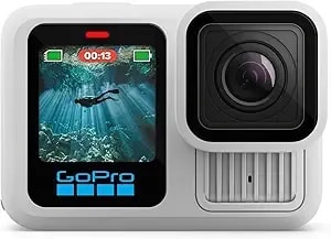 Limited Edition Gopro hero13 Black In Polar White - Waterproof Action Camera With 5.3k60 Video, 27mp Photo